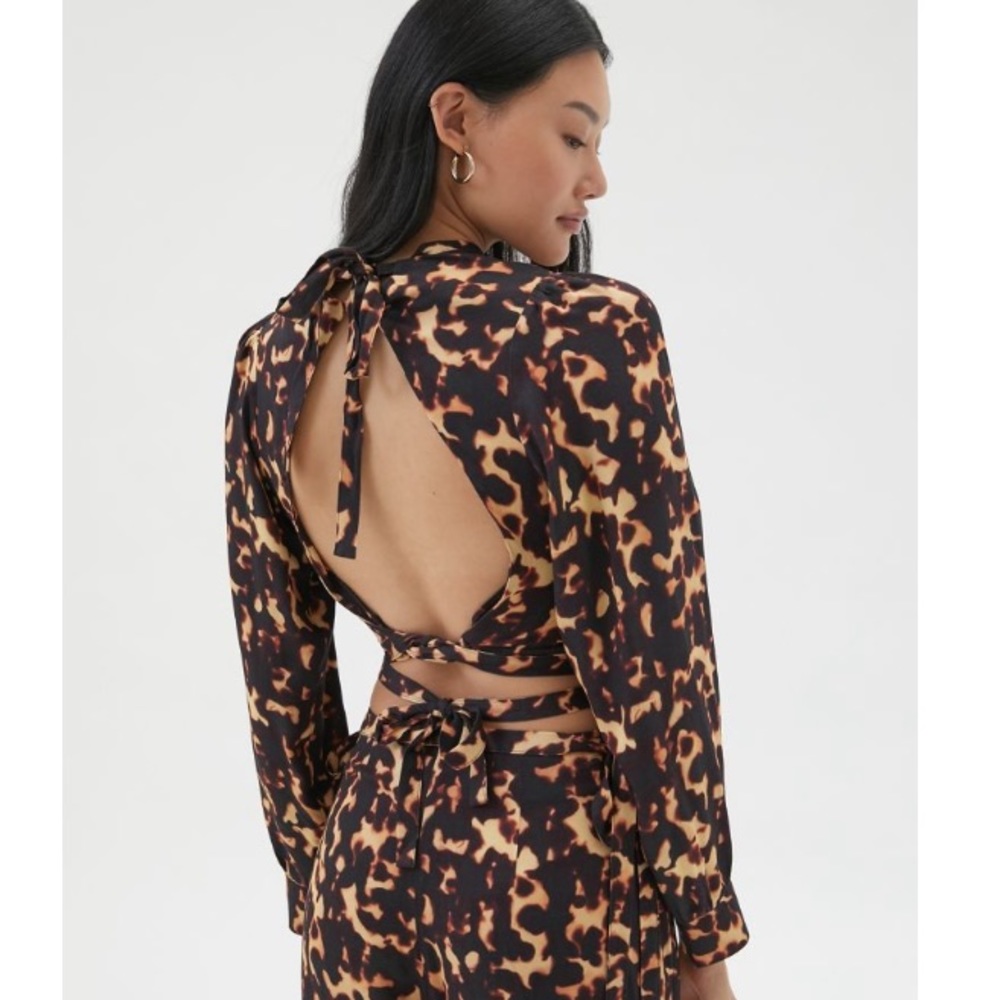 Urban outfitters open back top